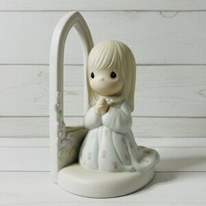 RARE Precious Moments "Worship the Lord" #100064 Praying Girl Figurine